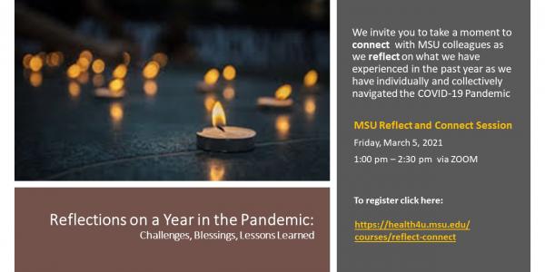 Reflect & Connect - Reflections on a Year in Pandemic